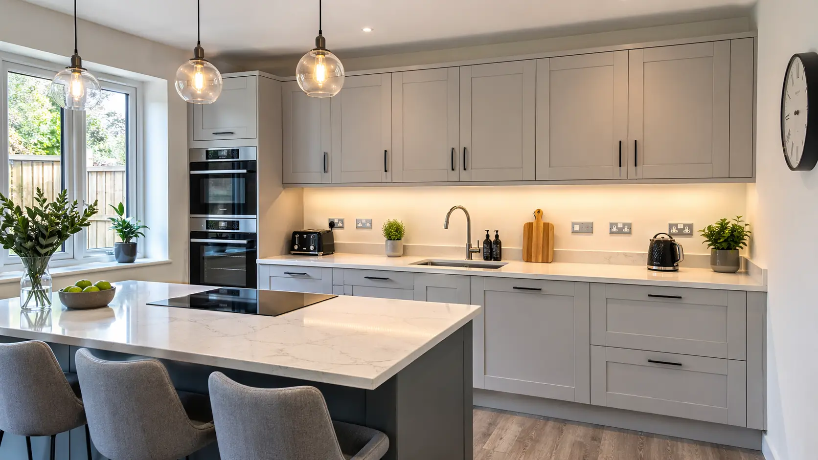 Kitchen rewire and socket installation